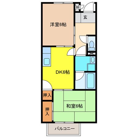 サープラスひまわりⅡの物件間取画像